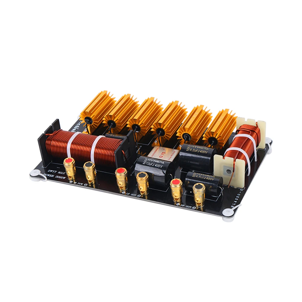 AIYIMA 2 ウェイ 600 ワット 2000 ワットスピーカークロスオーバー高音 + 低音 Hifi プロフェッショナルステージ周波数分周器フィルター 8-18 インチスピーカー用