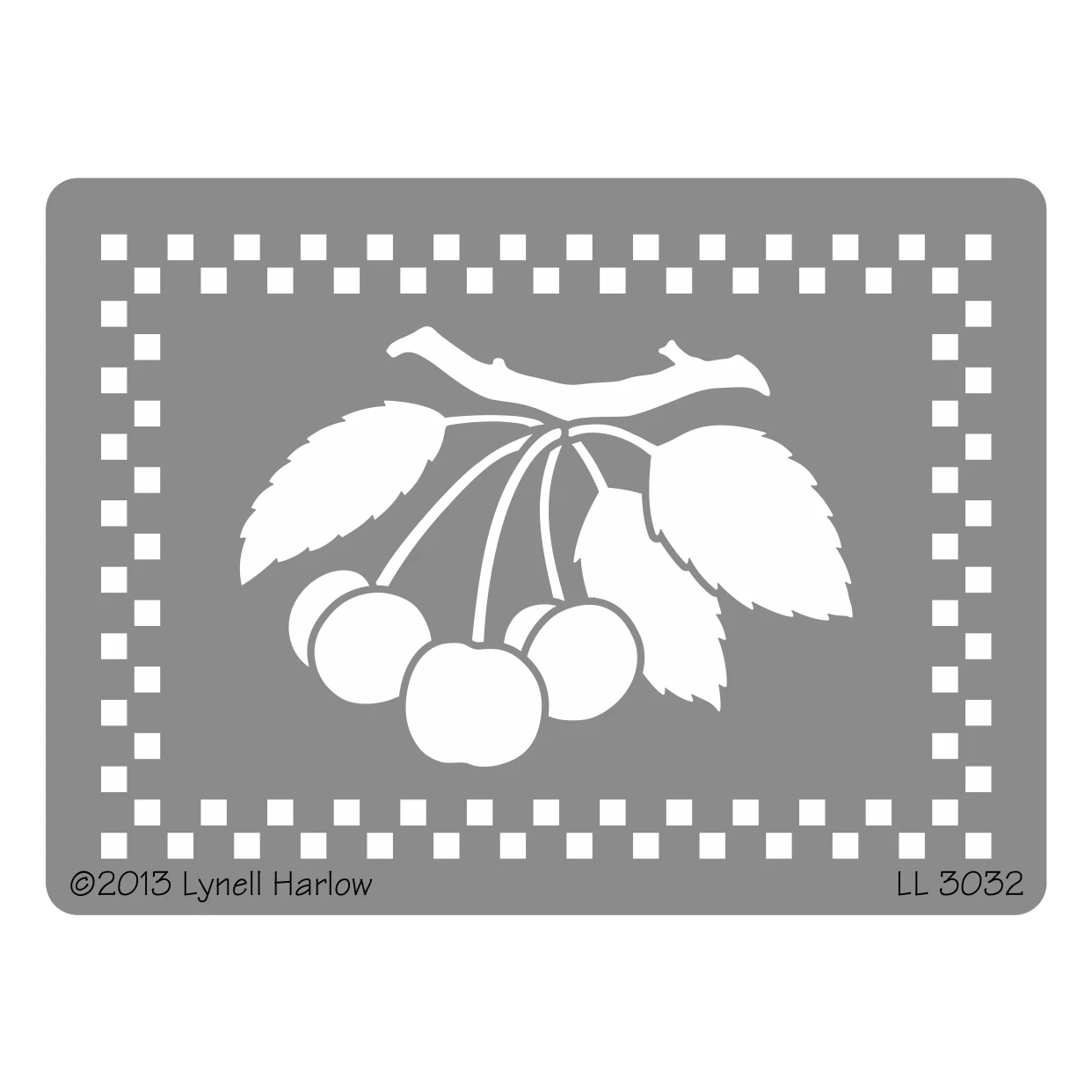 Embossing Dreamweaver Stencils LL 3032 Cherries