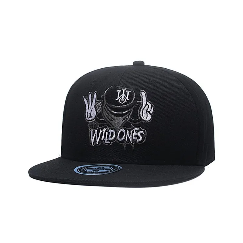 

Brand baseball caps wild ones embroidery men women bone snapbacks black sports hats street art hip hop cap hat