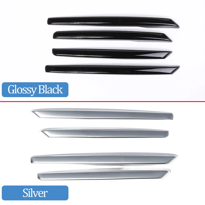 4pcs Glossy Black Side Air Vent Trim Cover Decor Fit For Land Rover Range Rover Sport 2014 2015 2016 2017 Car Accessories New - Image 2