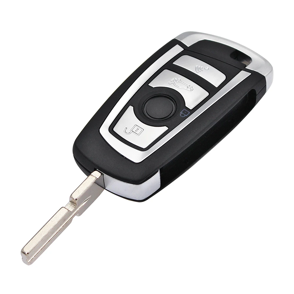 3 Button Remote Key Flip 315MHZ 433MHZ ID44/PCF7935 Chip for BMW EWS 325 330 318 525 530 540 E38 E39 E46 M5 X3 X5 HU92/HU58