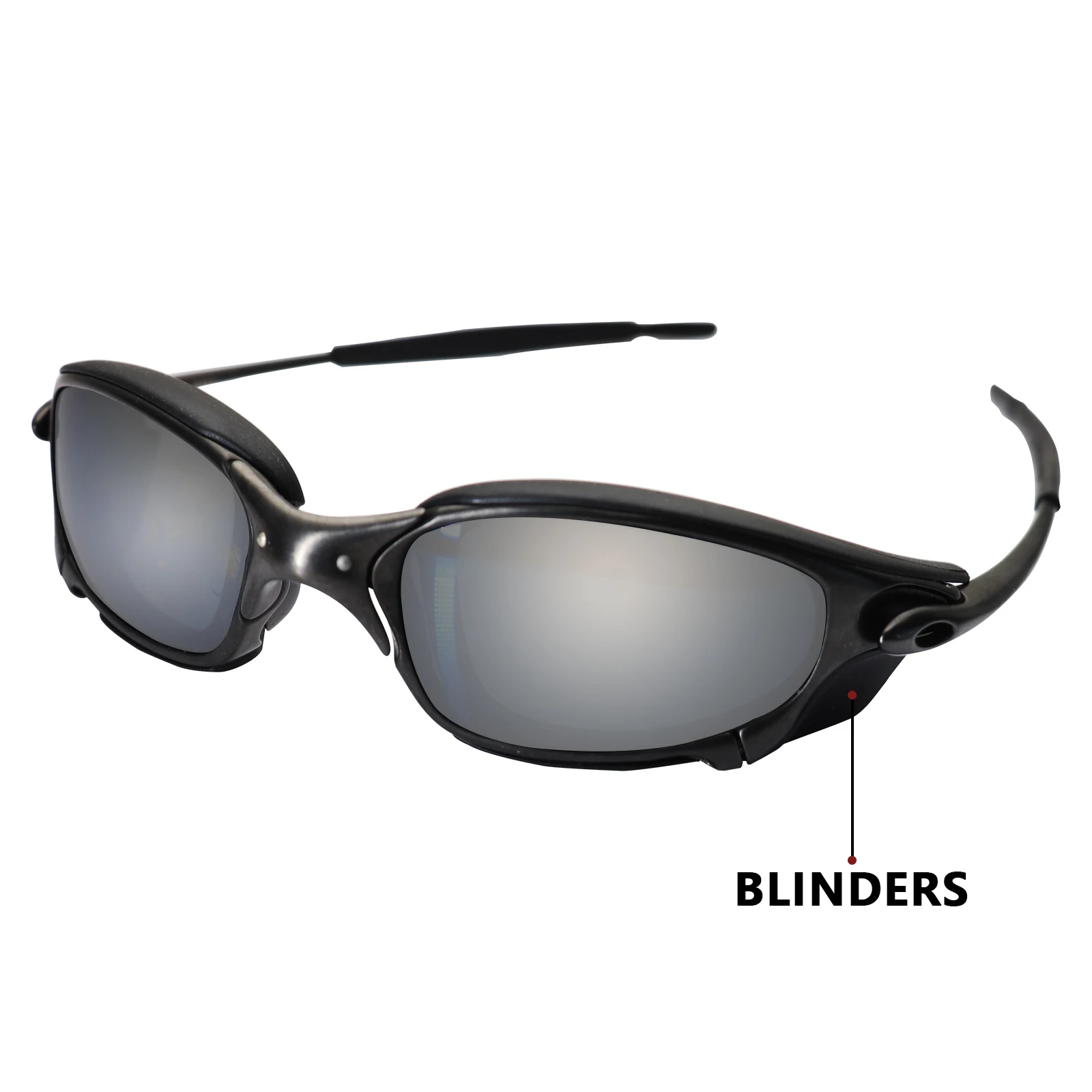 SNARK Replacements Superior Plastic Blinders Four Colors Sideblinders Accessories Parts for-Oakley Juliet X-Metal Frame