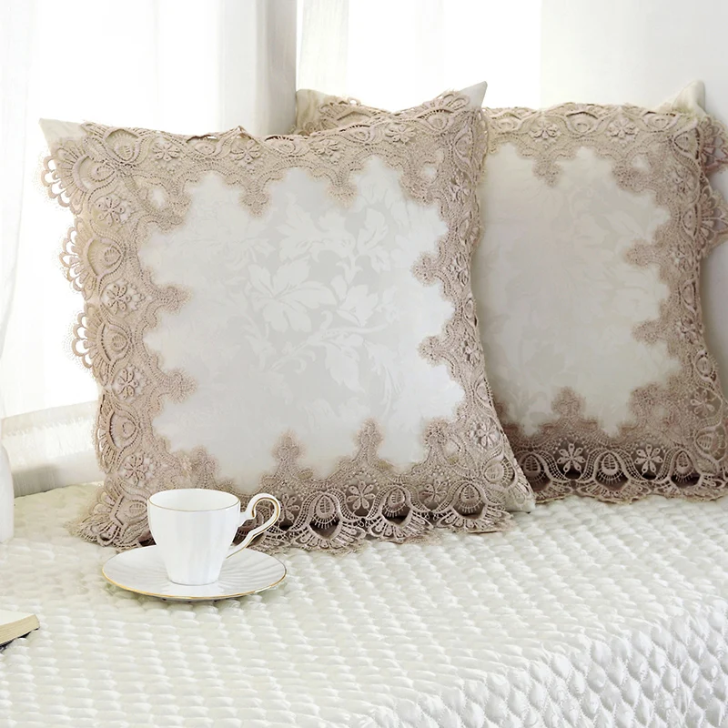 New Embroidered Cushion Cover Car-covers Luxury Christmas Decorations for Home Wedding Bedding Pillowcase Fashion Pillow Cover