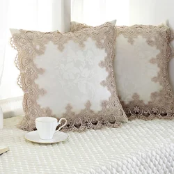 New Embroidered Cushion Cover Car-covers Luxury Christmas Decorations for Home Wedding Bedding Pillowcase Fashion Pillow Cover
