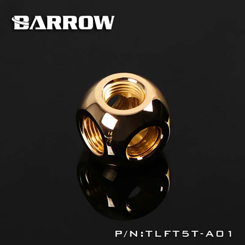 Barrow PC water cooling fitting G1/4 tube connector Cubic Adapter 3Way/4Way/5Way TLFT3T-A01 TLFT4T-A01 TLFT5T-A01