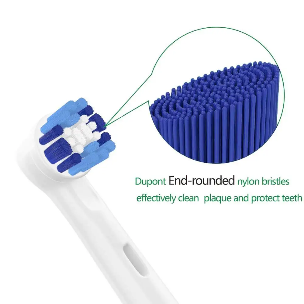 8pcs Professional Precision Clean Toothbrush Heads for Oral B  7000/Pro 1000/9600/ 500/3000/8000