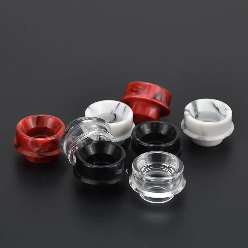 810 Ujung Tetes Resin 810 Ujung Tetes Lebar Bore Mouthpiece untuk Zeus X RTA Wahyu GEN 2 RDA KONG Rda 28Mm Atomizer