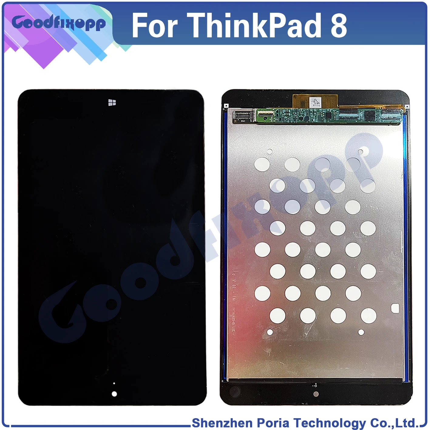 For ThinkPad 8 LCD Display Sensor Touch Screen Digitizer Assembly For ThinkPad8 Replacement