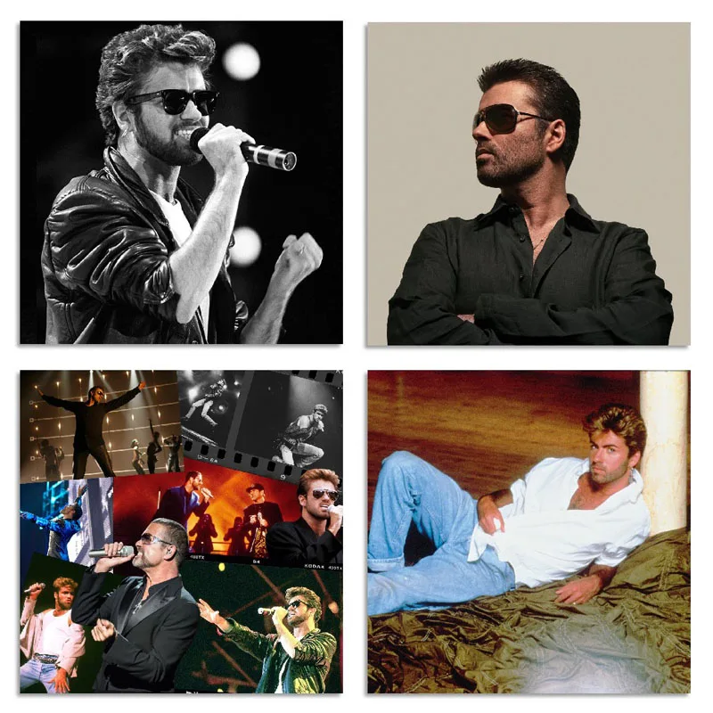 

George Michael 5D Full Square Embroidery Diy Diamond Painting UK Pop Singer Cross Stitch Kits Canvas Wall Home Decor Mosaic