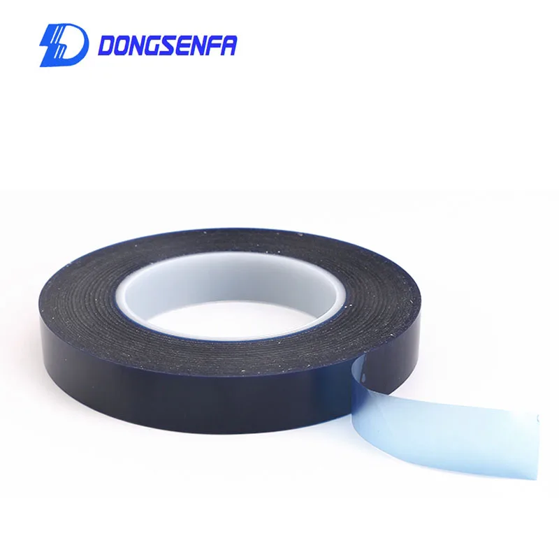 DONGSENFA 1PCS 100M PVC Placcato Blu Acido Nastro Ad Alta Temperatura di Base Pellicola Protettiva LCD Manutenzione Nastro