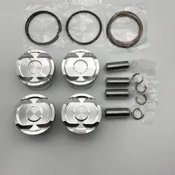 Forged Piston for Subaru EJ20 EJ205 WRX Lighter Design with Oil Holes for Pin a set for Forester Legacy Impreza