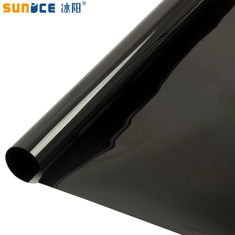 Sunice 1.52x10m/20m/30m Black Smoke WindowTitning Film 5%VLT Nano Ceramic Solar Tint Self Adhesive Car Foils Car Accessories