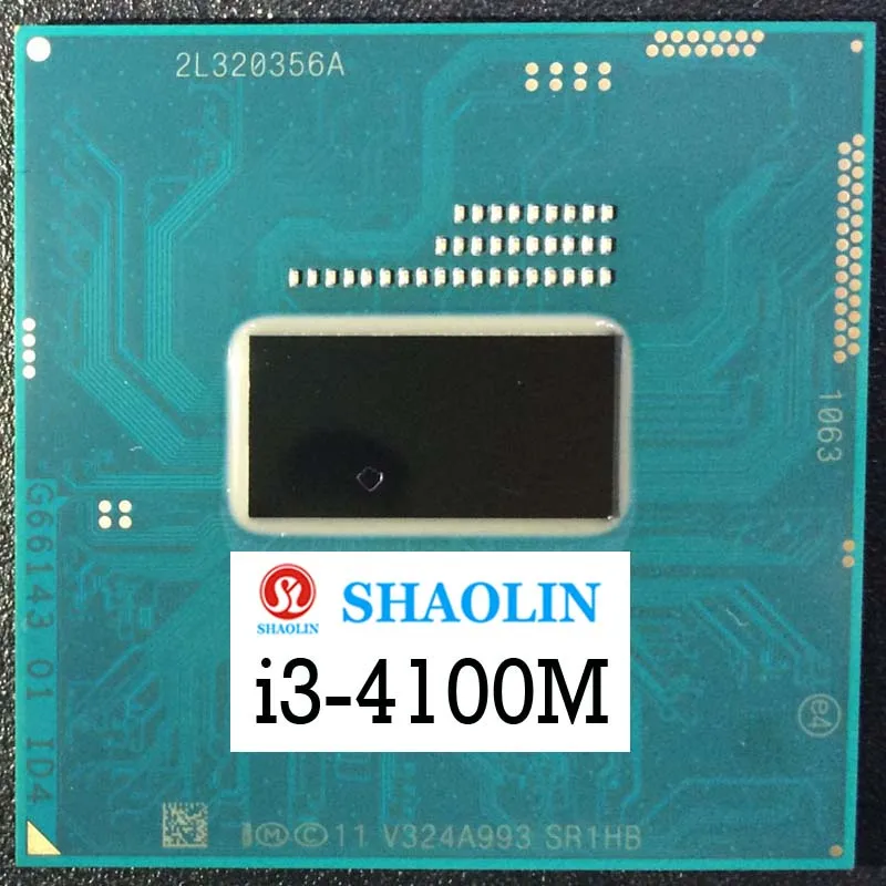 

40%off i3-4100M i3 4100M SR1HB 2.5 GHz Dual-Core Quad-Thread CPU Processor 3M 37W Socket G3 / rPGA946B Original SHAOLIN