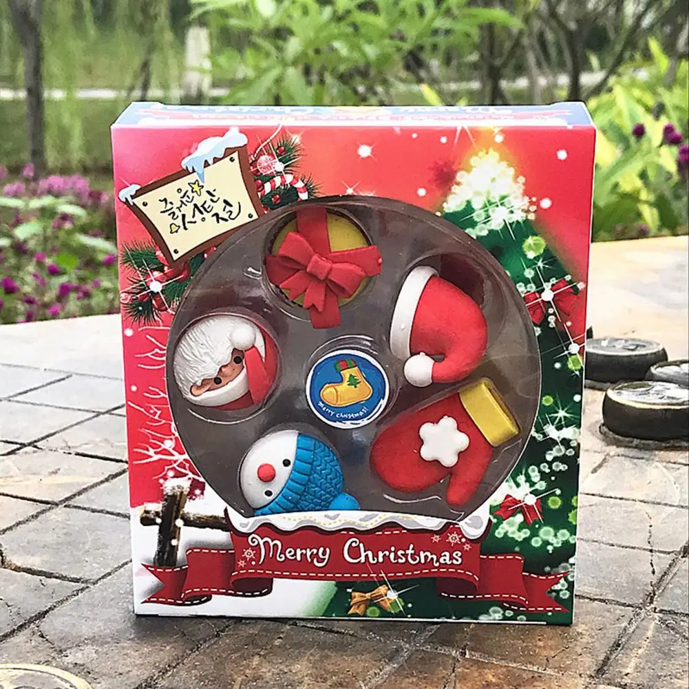 Mini Eraser 3D Puzzle Eraser Cute Simple  Lightweight Classroom Reward Rubber Eraser