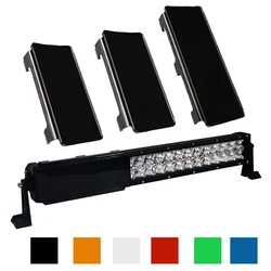 20 INCH LED Light Bar Snap On Protective Lens Cover 2x 6'' + 1x 8