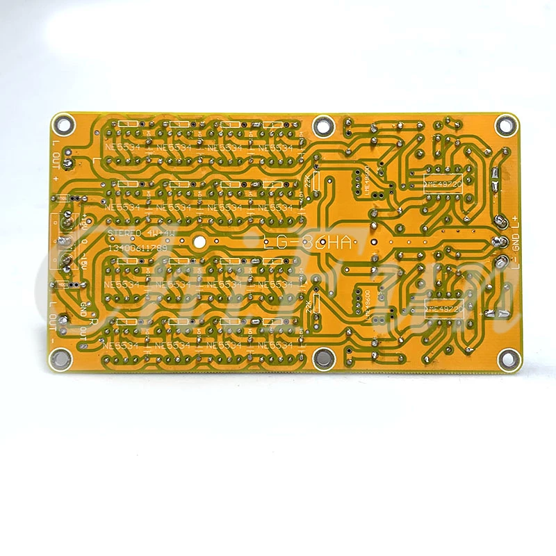 Golden Sealed OPA2111 + LME49600+Golden Sealed OPA445 High current fully balanced preamplifier board power amplifier board