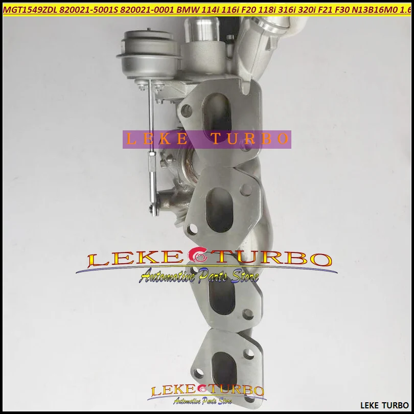 ww Turbo GT1549ZDL 820021 819997 819997-9001S 820021-0004 819997-5001S For BMW F20 F30 F35 F80 114i 116i 118i 316i 320i N13B16