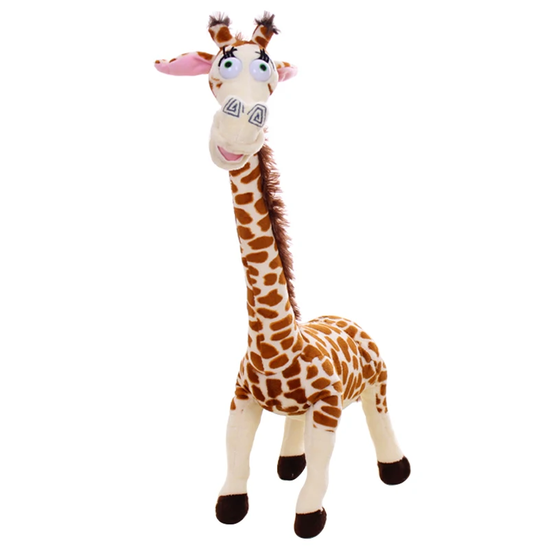 6 Styles Madagascar Plush Toys Madagascar Cartoon Figure Lion Giraffe Penguin Zebra Hippo Dolls Cute Gift Toys for Children Kids