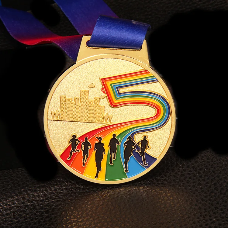 

zinc alloy marathon medal sports competitions school sports medal sports gold silver bronze medal free print