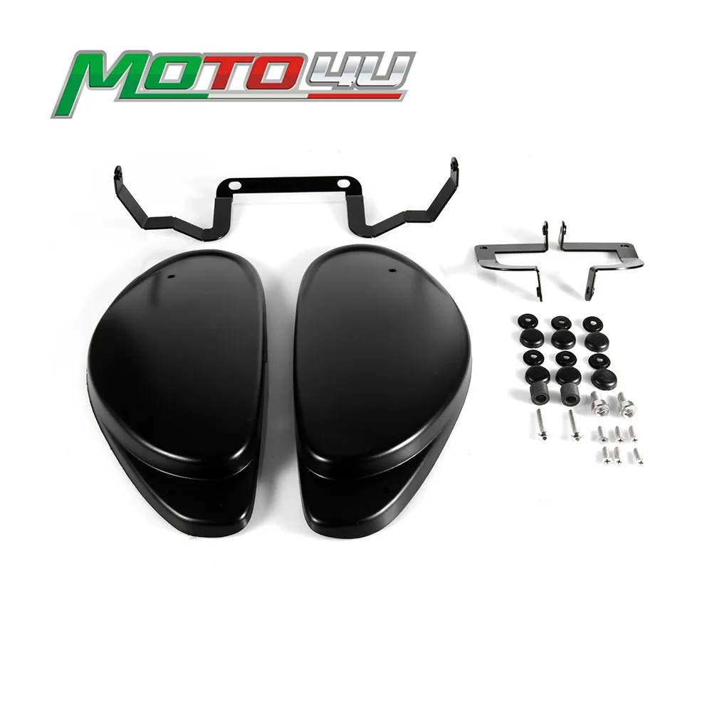 1 Pair Rear Seat Guard Cover Side Panel Palte With Bracket Stickers For Ducati scrambler 800 2014 2015 2016