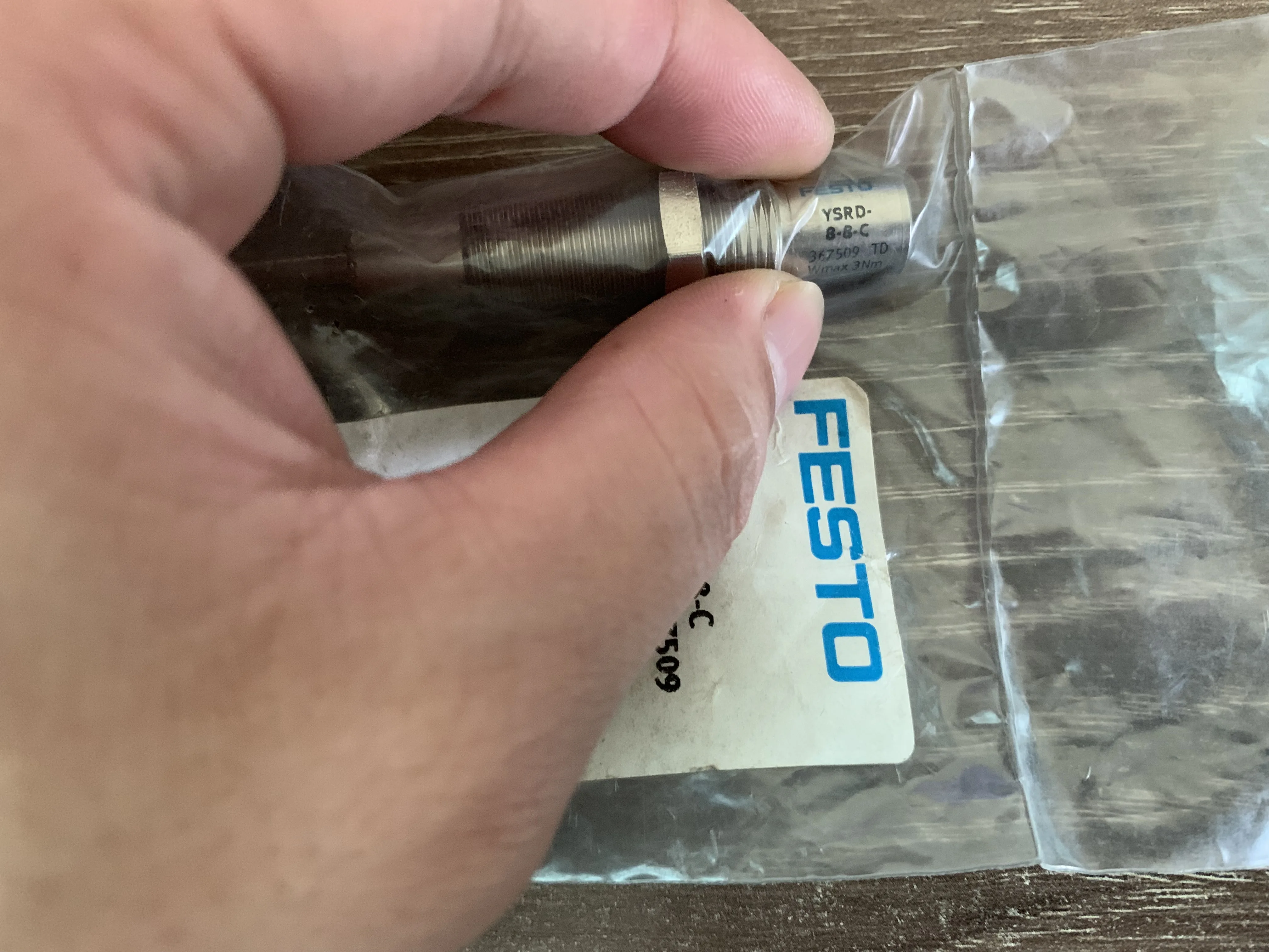 

Brand new original authentic FESTO YSRD-8-8-C 367509 buffer YSRD