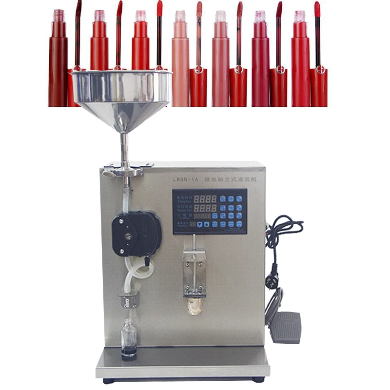 

Automatic Desktop CNC Peristaltic Pump Liquid Filling Machine For Perfume Filling Machine Water Filler