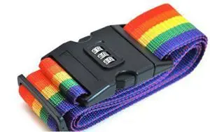 

1PCS Travel Luggage Straps Belt Protective Adjustable Nylon Password Lock Suitcase Packing Belt Travel Accessories
