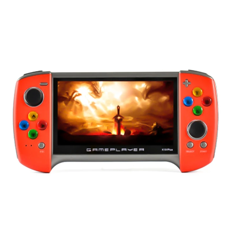 2021 New X19 Plus Handheld Game Console 5.1 Inch Large Screen 1000 Classic Games