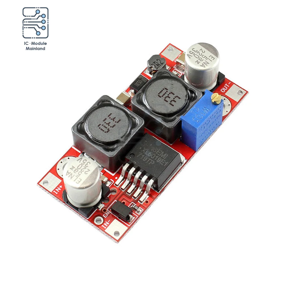 XL6019 XL6009 Adjustable Boost Buck Module DC-DC Supply Step Up Down Voltage Converter Regulator 5V-32V To 1.2V-35V for Arduino