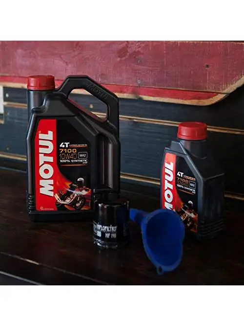 Motul 104092 10W40 4T 4L 7100 engine lubricating oil motorcycle motorbike motorcycle 4 litres