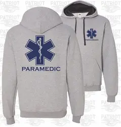 EMS EMT Paramedic Hoodie Hooded Sweatshirt Emergency Medical Services