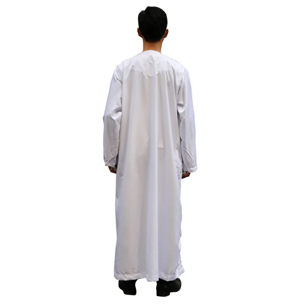 Ramadan Thobe For Men Qamis Jalabiya Robes Muslim Fashion Clothes Kaftan Dress Saudi Arabia Abayas Islam Outfits Djellaba Men