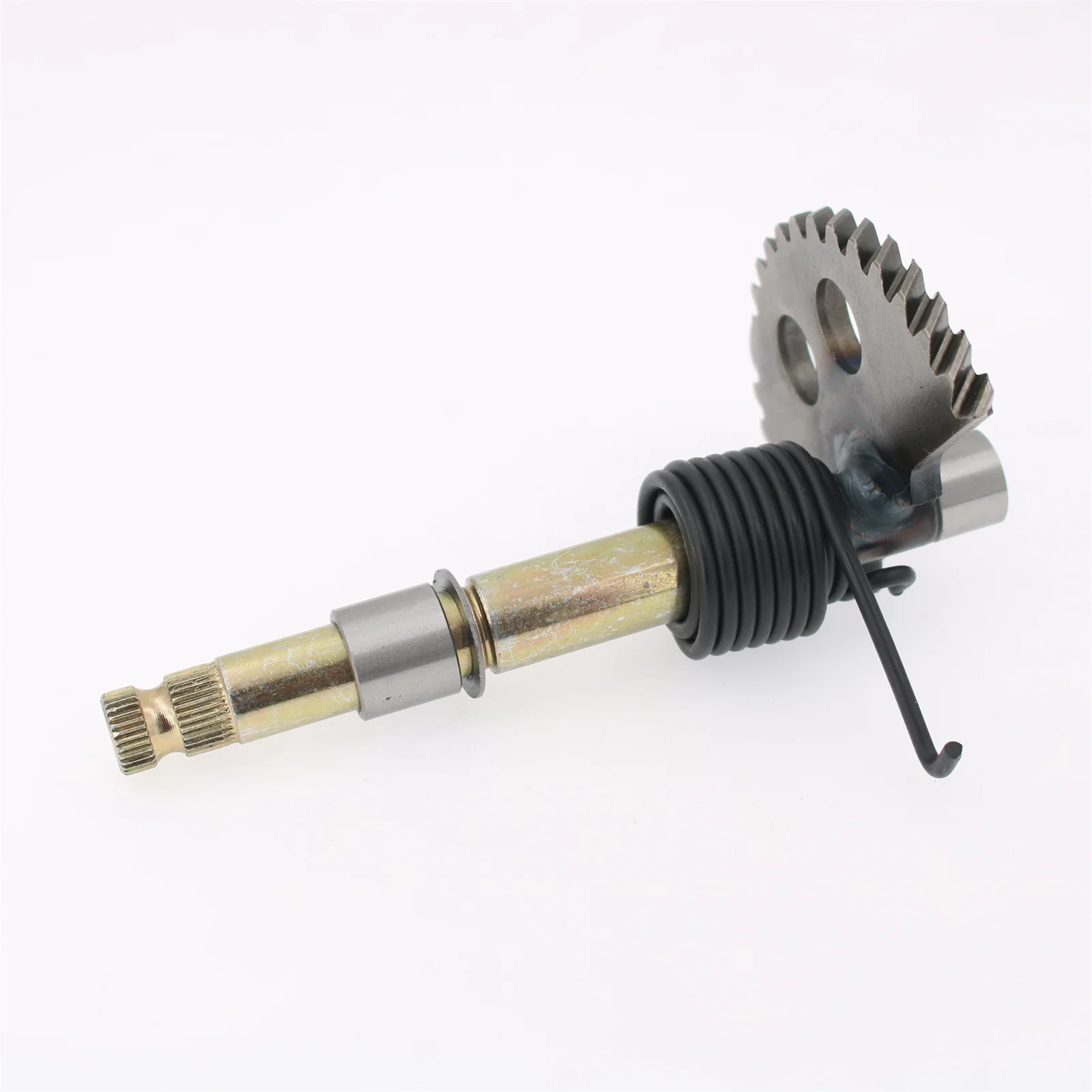 WILEBO 129mm Kick Start Shaft Gear Spindle For GY6 125cc 150cc Chinese Moped Scooter / 125cc 150cc GY6 4-Stroke Engines