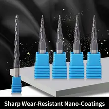 Carbide Ball Nose End Mills 3.175mm 4mm #6