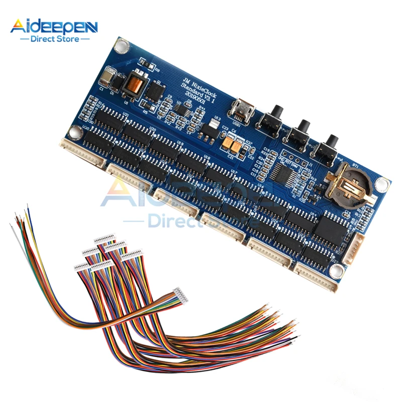 Micro Usb Faça Você Mesmo Tubo de Elétrons Brilho Tubo de Elétron Relógio Módulo Núcleo Placa In14 Qs30 In12 Universal Pcba