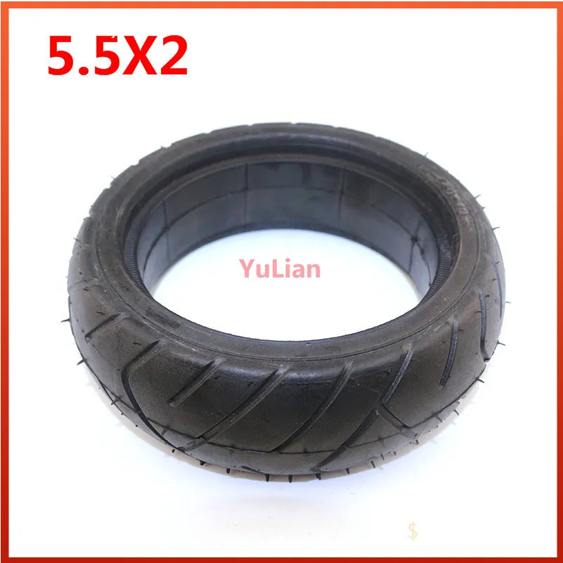 5.5X2 solid tyre 5.5*2 explosion proof tire for Jackhot carbon fiber scooter Fastwheel F0 electric scoote