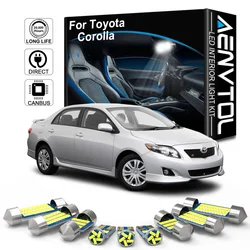 AENVTOL Canbus Corolla E150 E180 2003 2009 2010 2013 2014 2015 2016 2017 2019 2020 2021 Hatchback otomatik LED iç aydınlatma kitleri