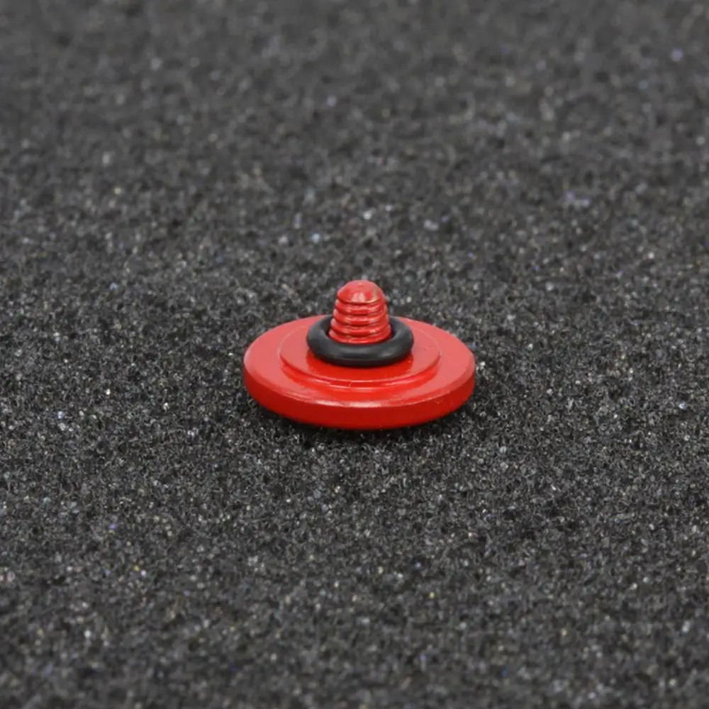 Haoge كاميرا مصراع الإفراج زر ل ايكا M9 / M10 / M-10P / M9-P / M نوع 240/m262 محدب سطح الأحمر #2