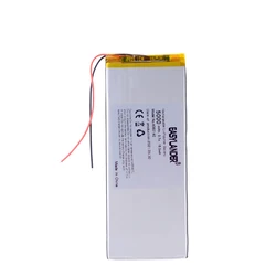 3.7V 5000mAH 4060140 Polymer lithium ion / Li-ion battery for tablet pc 7 inch 8 inch 9inch mp3 mp4