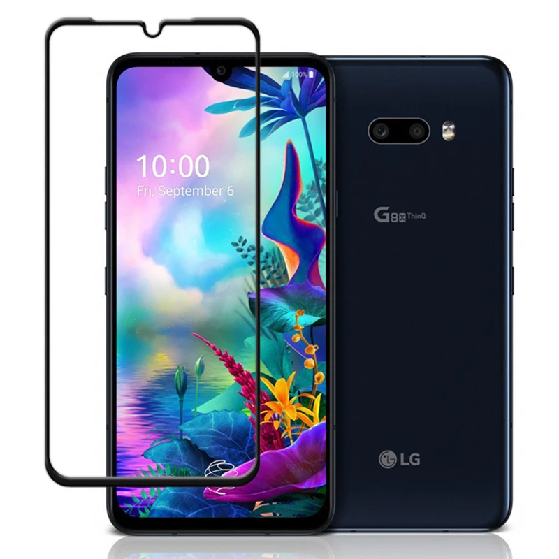 1-3pcs Full Cover Tempered Glass For LG G8X ThinQ Screen Protector 2.5D 9H Tempered Glass For LG G8X ThinQ Protective Glass Film