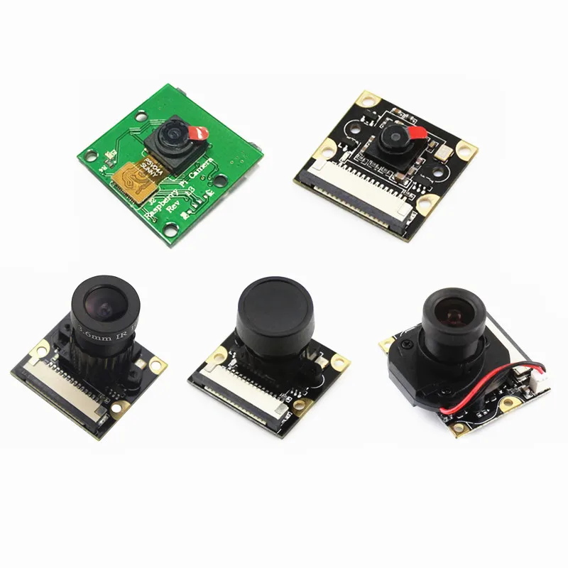 Raspberry Pi  Camera Module Board 5MP Webcam Video 1080p 720p 70° 160°  Night Version IR-Cut Camera For Raspberry Pi