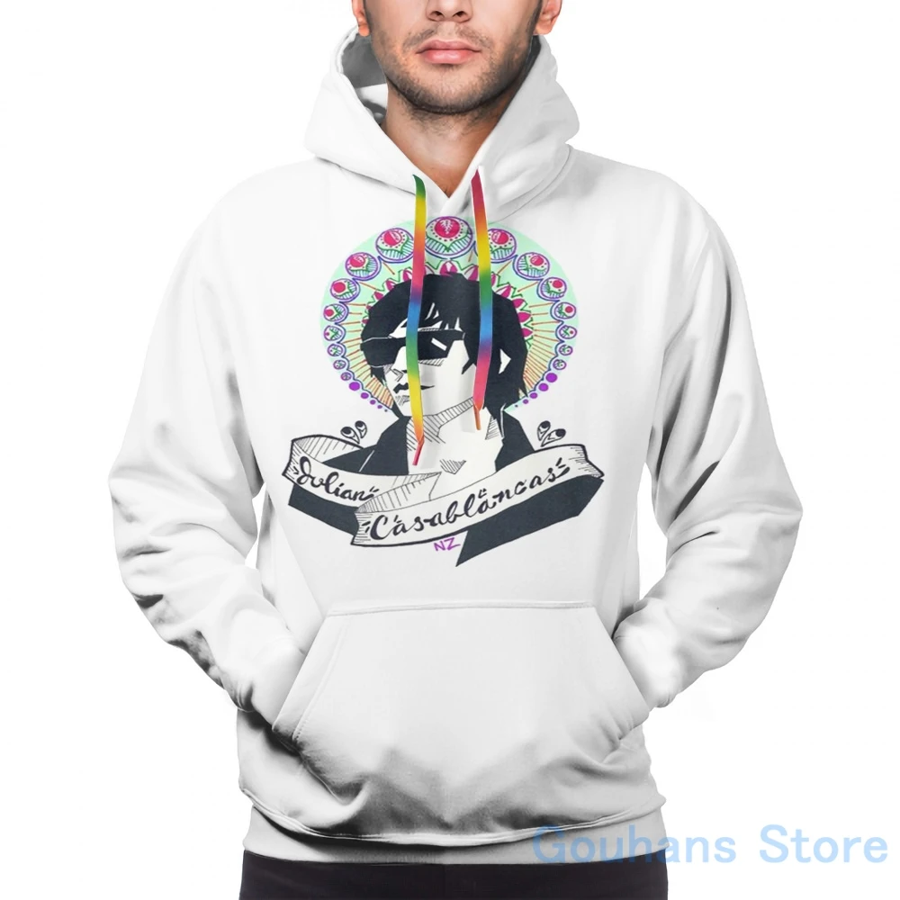 Mens Hoodies Sweatshirt for women funny Julian Casablancas(3) print Casual hoodie Streatwear