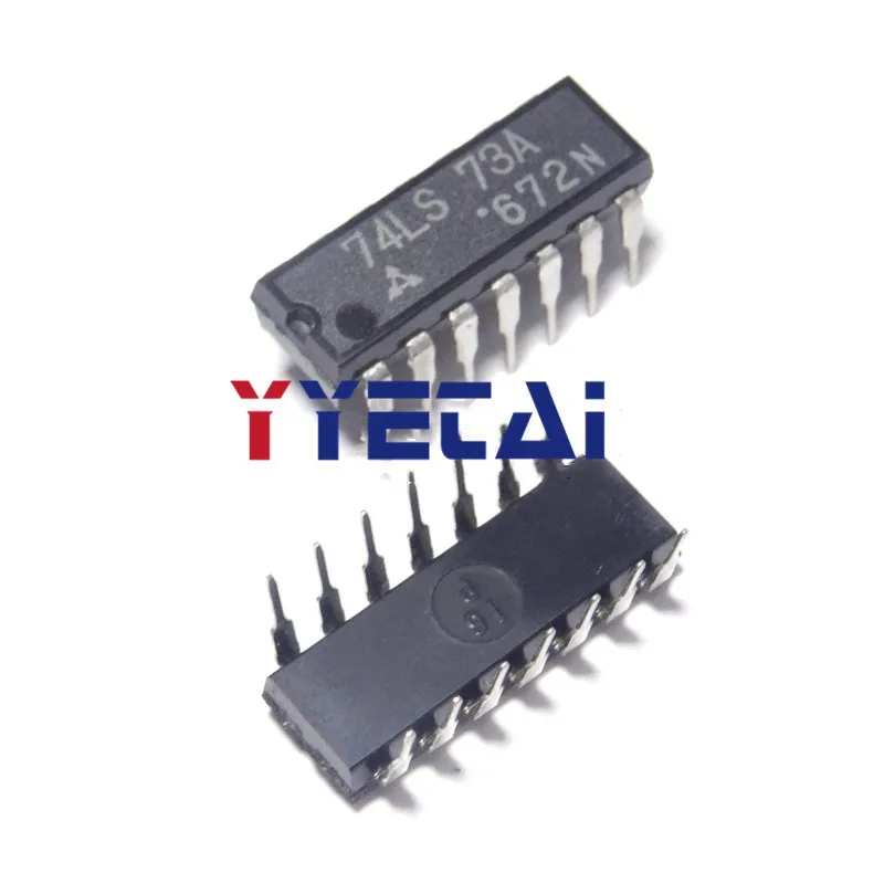 TAI 20PCS Inline SN74LS73N 74LS73 DIP-14 HD74LS73AP Logic-Trigger Integrated Block IC