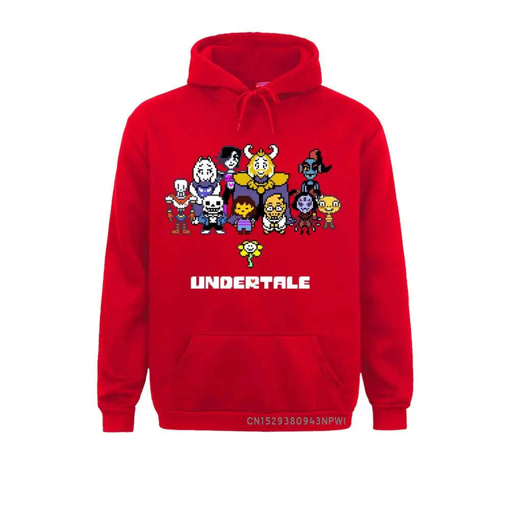 Game Sportswear Men Undertale Hoodie Sans Papyrus Mettaton Flowey Frisk Red Heart Hooded Hoody Pullover Winter Sweatshirt