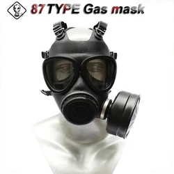 87 type Gas mask classic style high quality Respirator Full mask natural rubber Z-B-R2-V Chemical filter protective mask