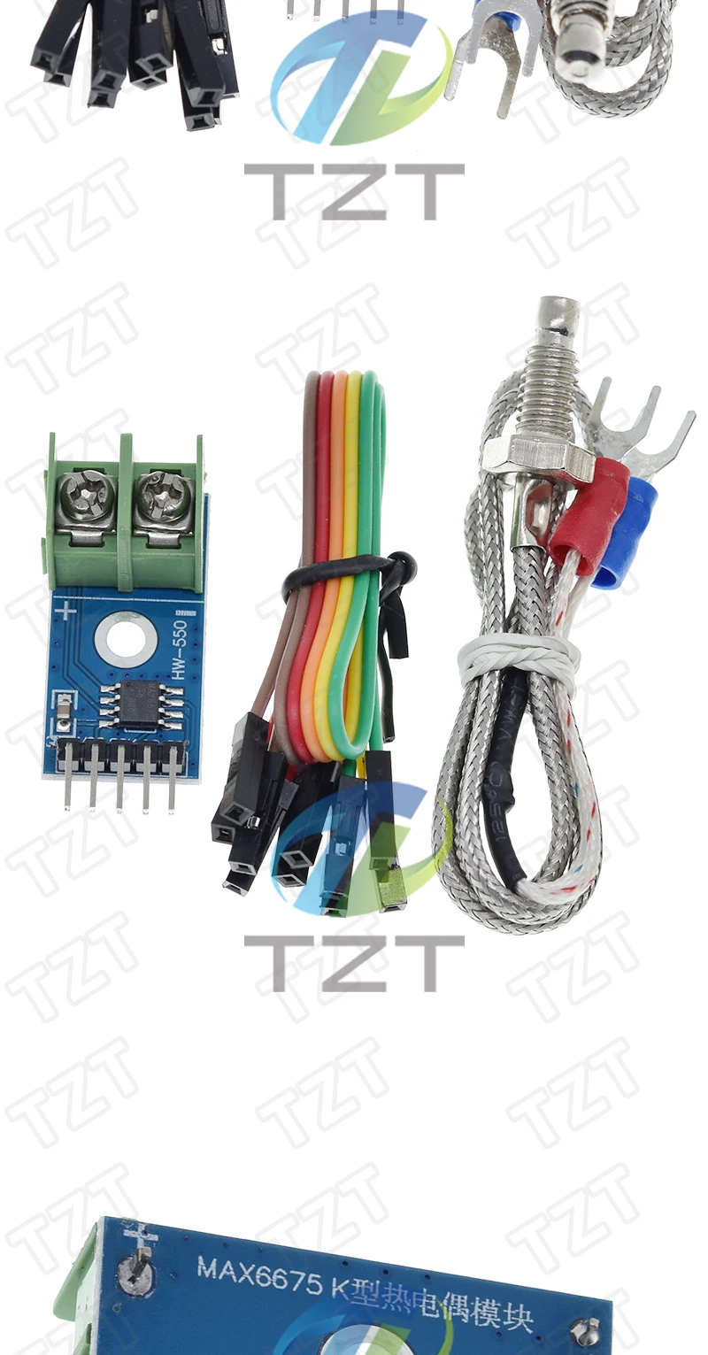 1/2/5PCS TZT MAX6675 Modul + K-Typ Thermoelement-Sensoren Temperaturgrade für Arduino – Detail 3