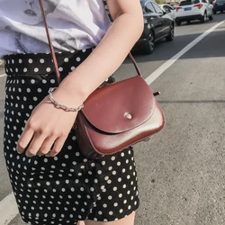 Women's Bag 2020 New PU Flap Single Casual Solid Shoulder Bags Fashion Luxury Handbags Women Bags Designer