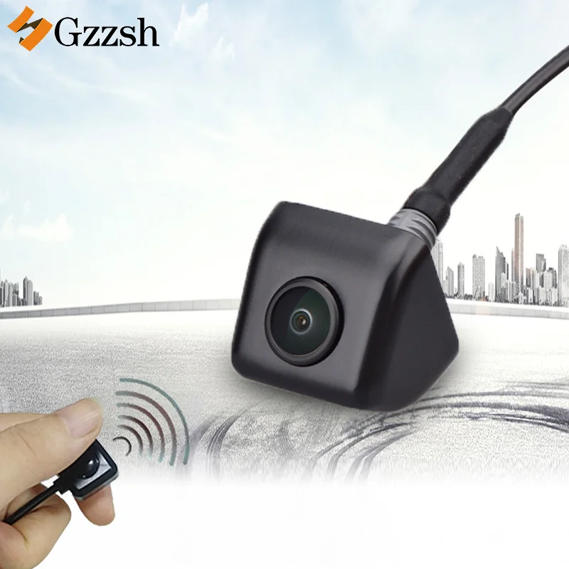 HD 1080P night vision rear view reversing camera wide angle Universal reversing auxiliary camera metal body function adjustable