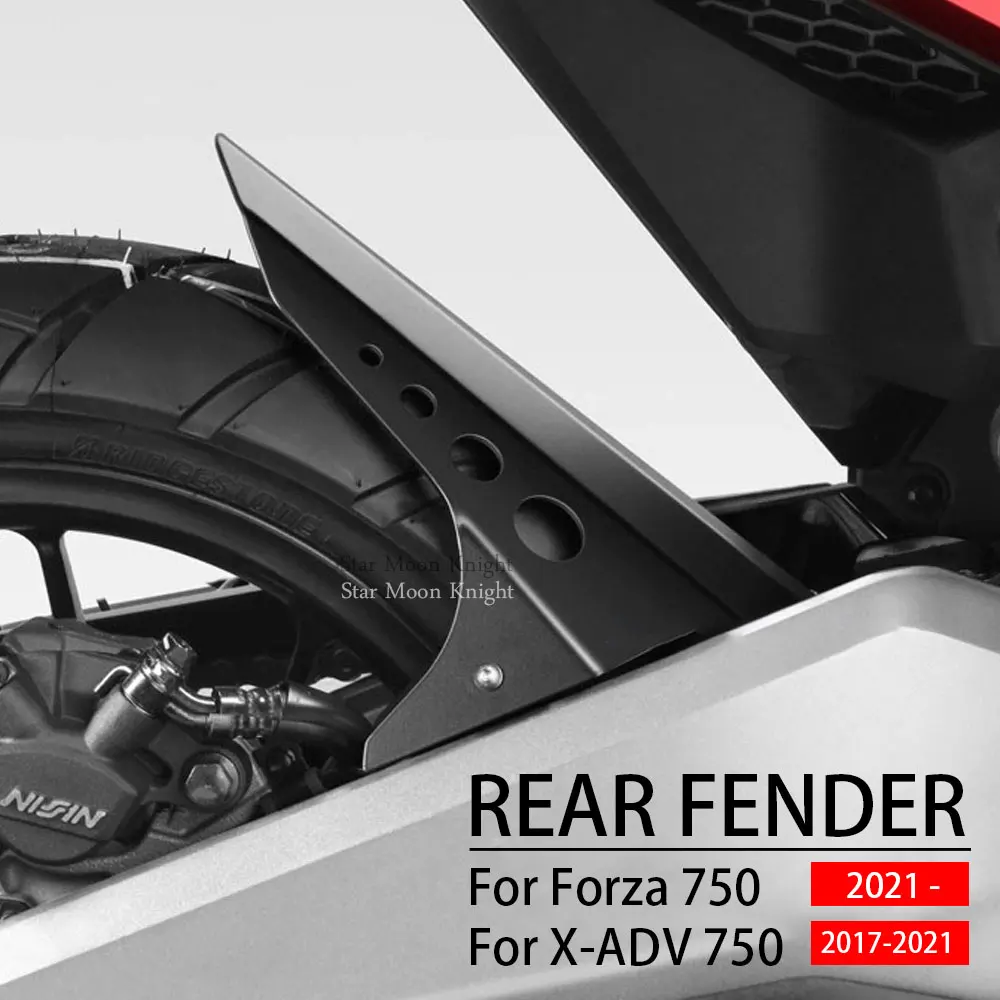 For Honda For forza 750 XADV 750 For Forza750 X-ADV 750 X ADV 750 2021 Rear Hugger Mudguard Fender Rear Extender Extension Guard