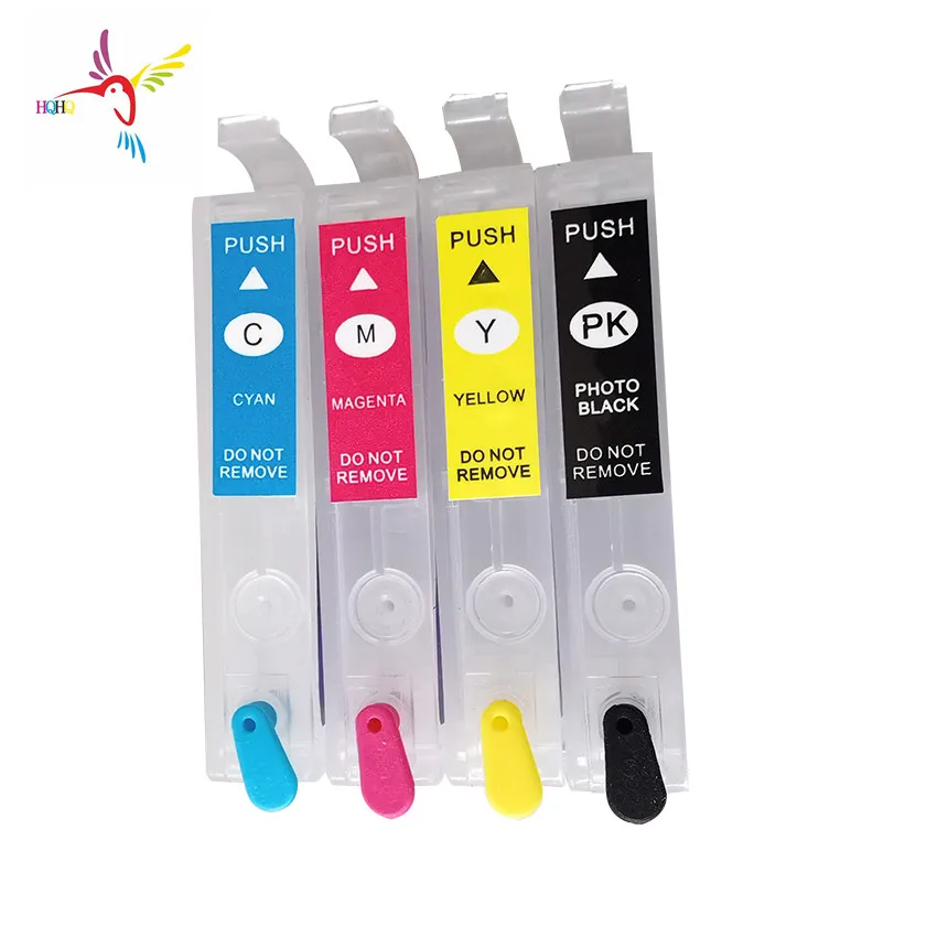 

4 Colors/Set T0731N- T0734N Refillable Ink Cartridge With Permanent Chip For Epson TX100/TX101/TX200/TX209/TX110/TX210/TX300F